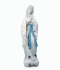 Statue Notre-Dame de Lourdes en résine blanche – De 10 cm à 1 m