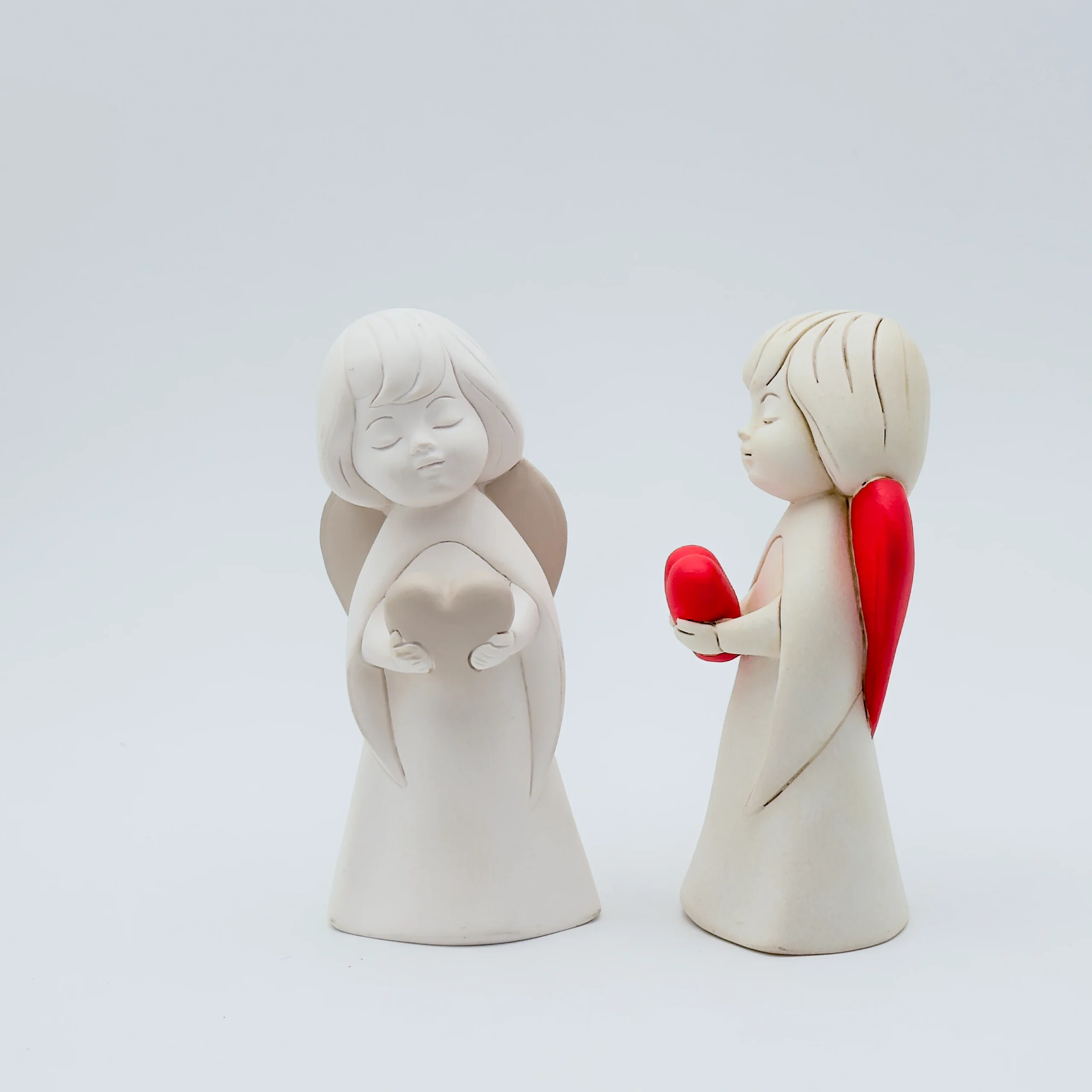 Statue Ange au coeur