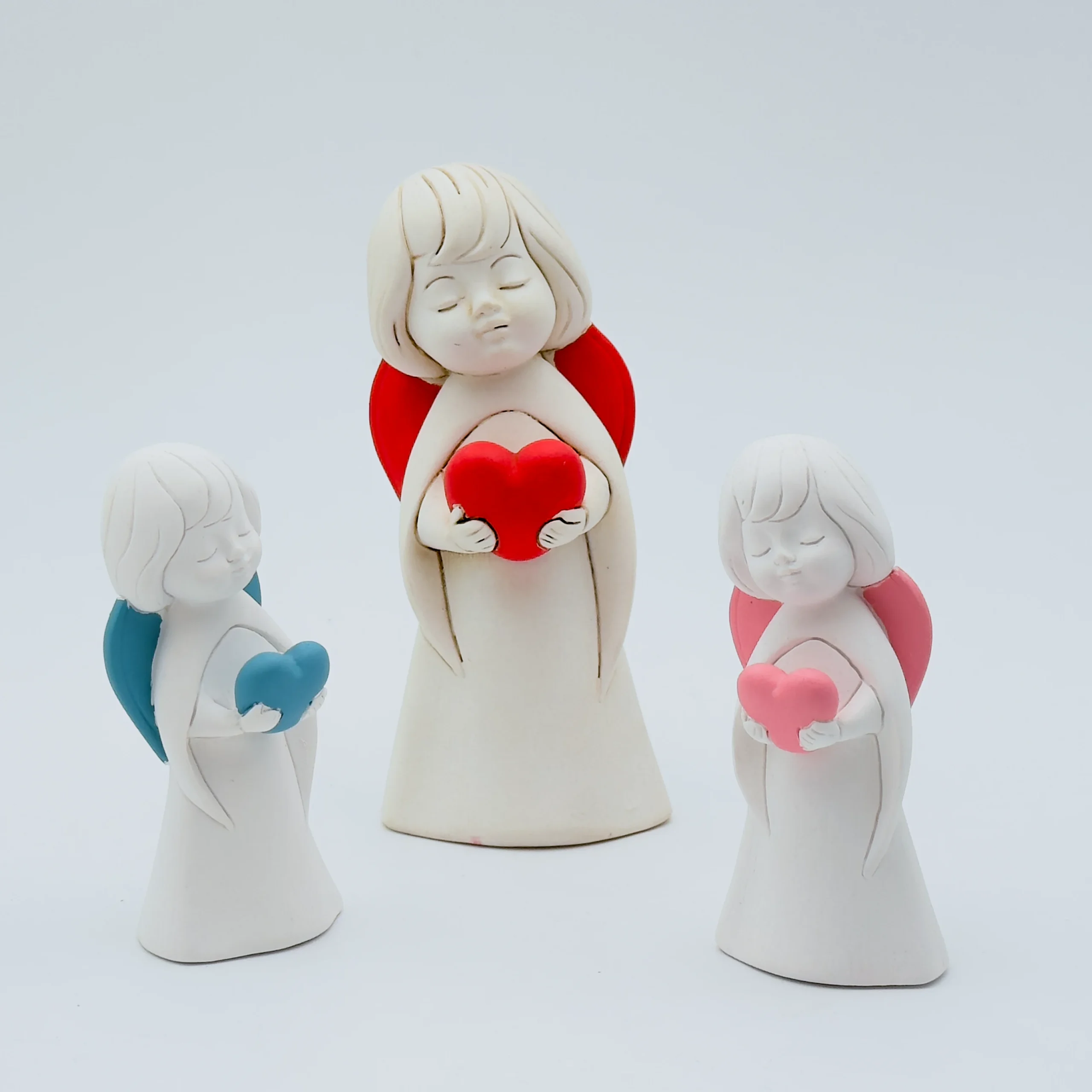 Statue Ange au coeur