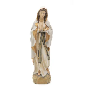 Statue de la vierge Marie Lourdes