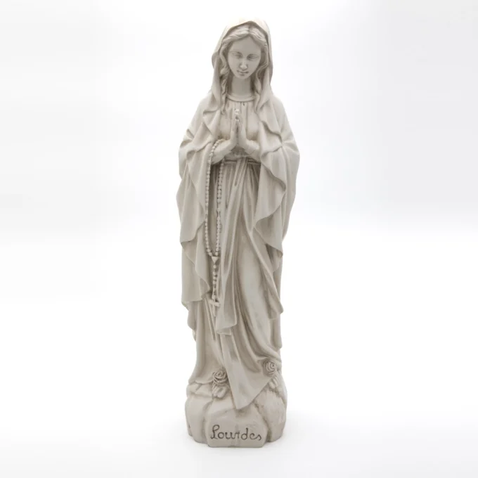 Statue de la vierge Marie Lourdes