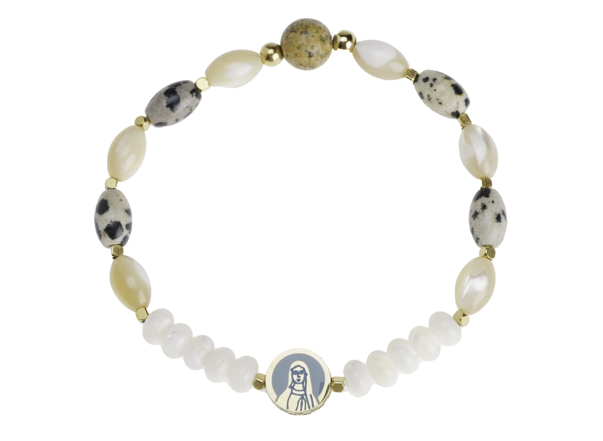 Bracelet perles naturelles