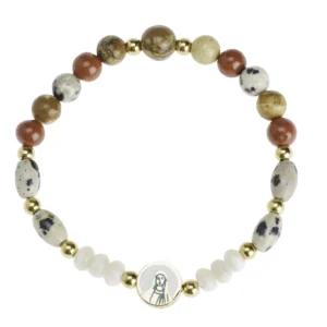 Bracelet Jaspe et Cornaline