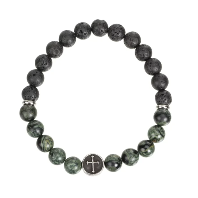 Bracelet perles Leo & Geo