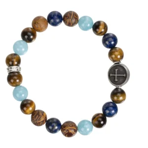 Bracelet perles Leo & Geo