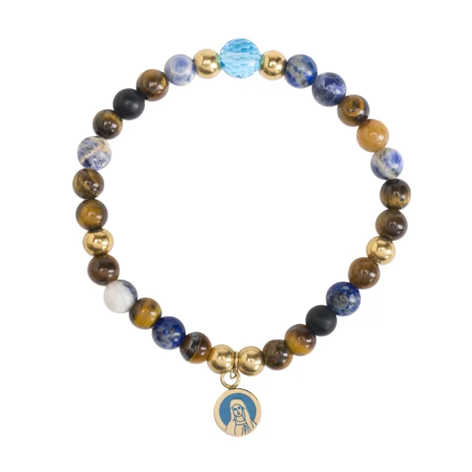 Bracelet perles Leo & Geo