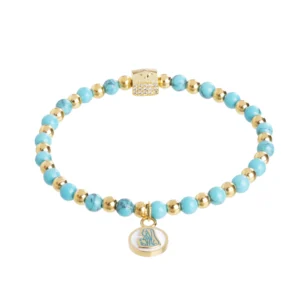 Bracelet perles Leo & Geo