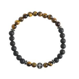 Bracelet perles Leo & Geo