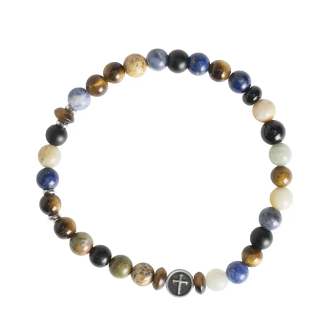 Bracelet perles Leo & Geo