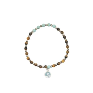 Bracelet perles Leo & Geo