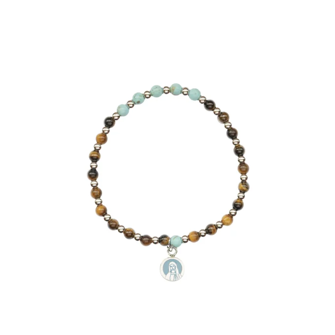 Bracelet perles Leo & Geo