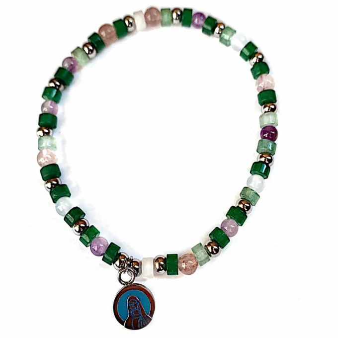 Bracelet perles Leo & Geo