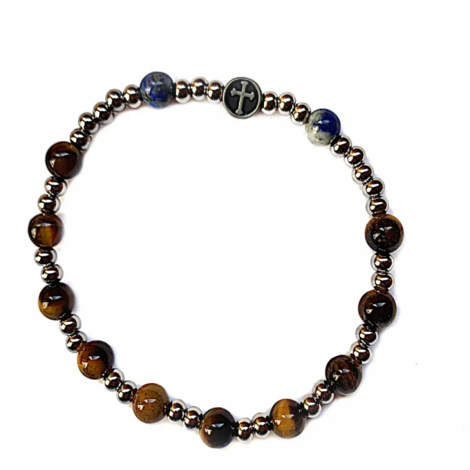 Bracelet perles Leo & Geo