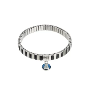 bracelet métal argenté