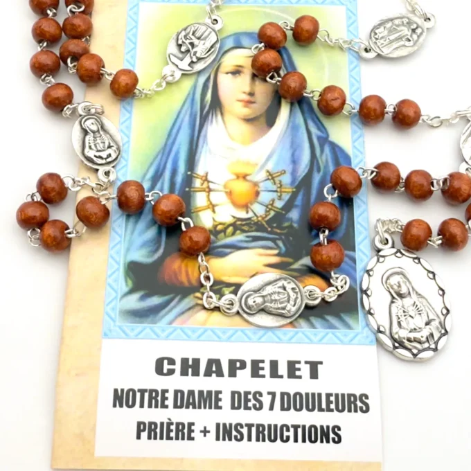Chapelet Notre Dame des 7 douleurs