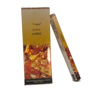 ncens Ambre Aromatika - 120 Bâtonnets - Méditation & Protection