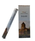 Encens naturel “Église” – Parfum Oliban & Myrrhe (6*20 bâtonnets)