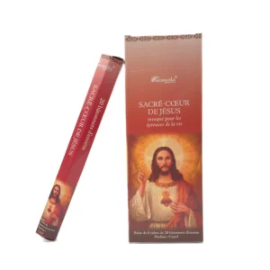 Boite de batons d'encens dédié au Sacré Coeur de jésus