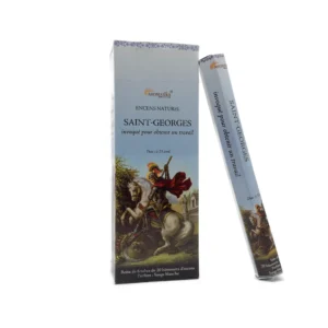 Encens Naturel Saint-Georges – "Force et Courage" – Parfum Sauge Blanche