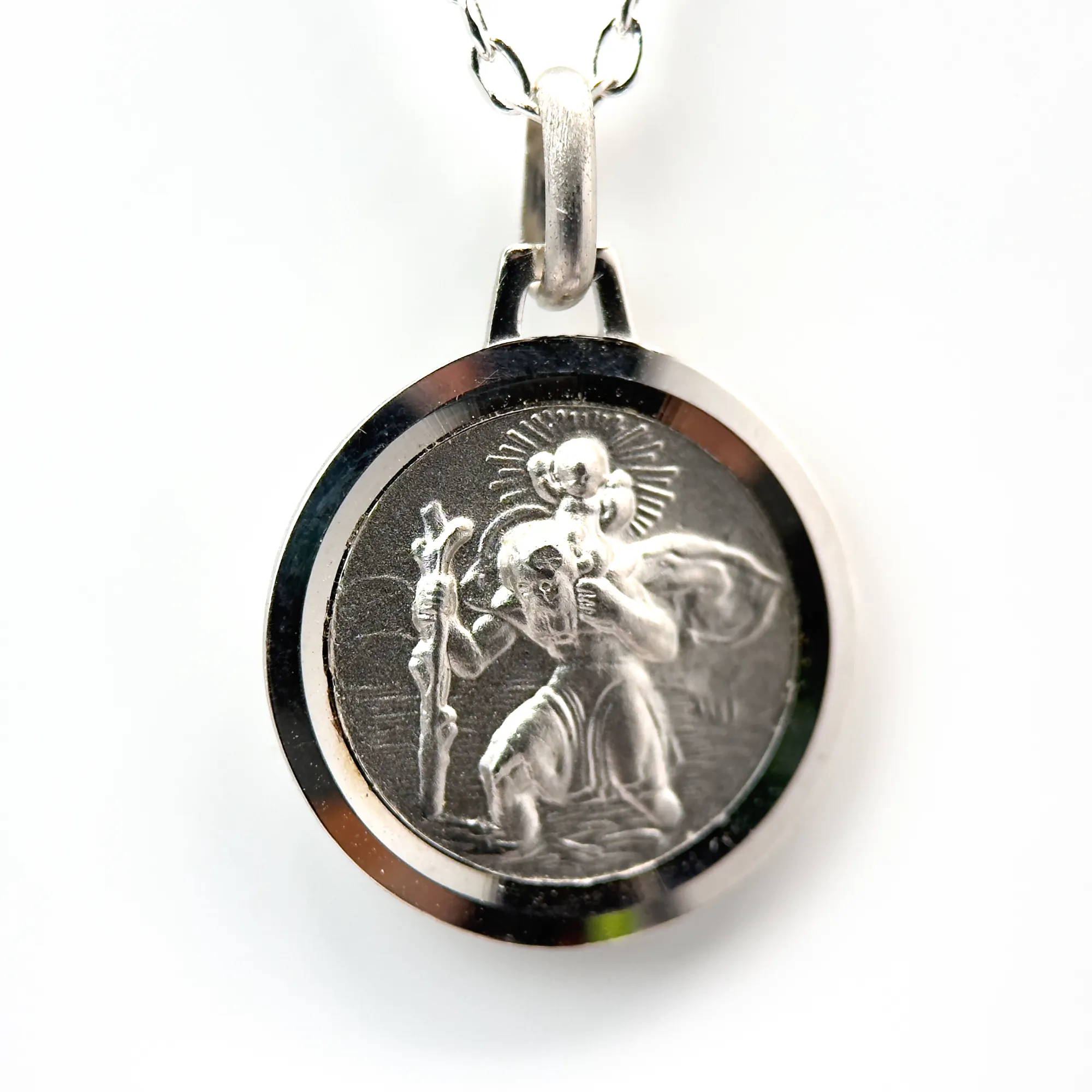 Médaille Argent Saint Christophe
