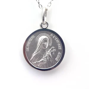 Médaille de Sainte Thérèse en Argent