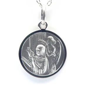 Médaille Sainte Rita en Argent