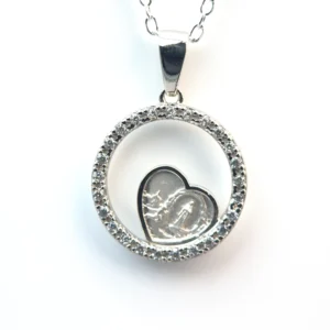 Médaille de Lourdes en Argent