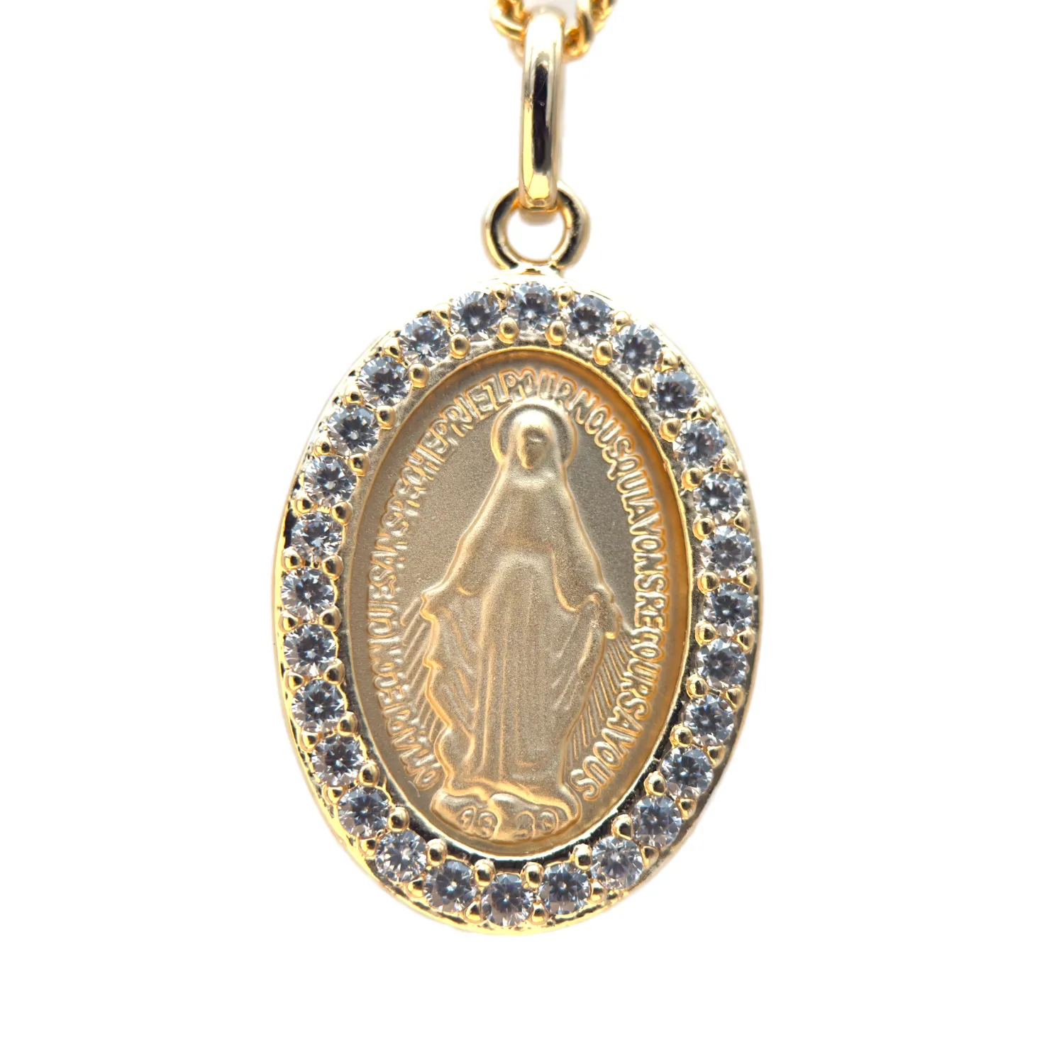 Médaille miraculeuse plaqué or