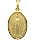 Médaille Miraculeuse Plaqué or