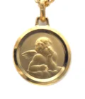 Médaille Ange protecteur en Or