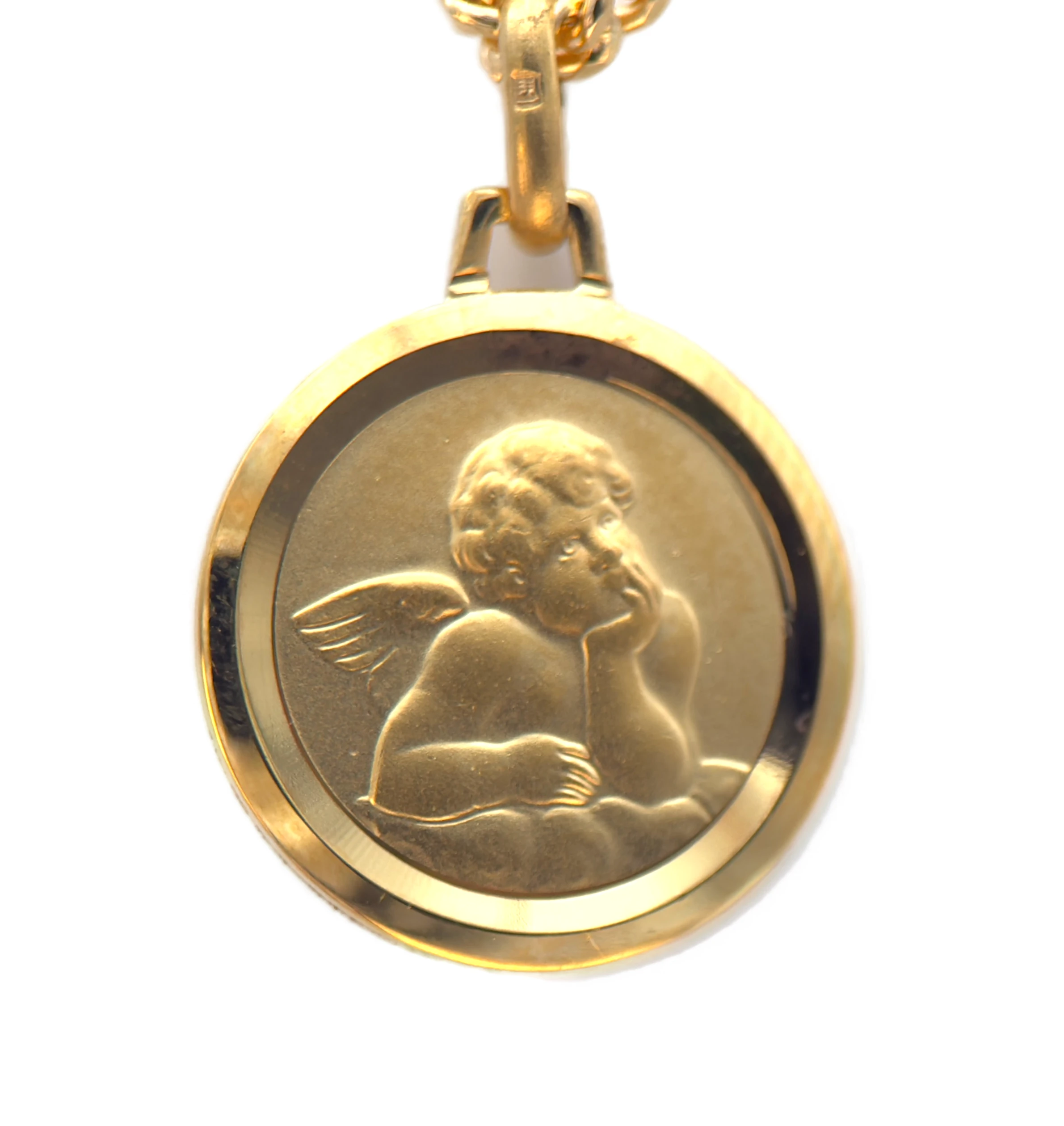 Médaille Ange protecteur en Or