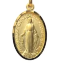 Médaille Miraculeuse plaqué or