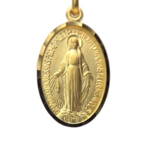 Médaille Miraculeuse plaqué or