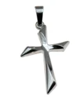 Croix en argent stylisée