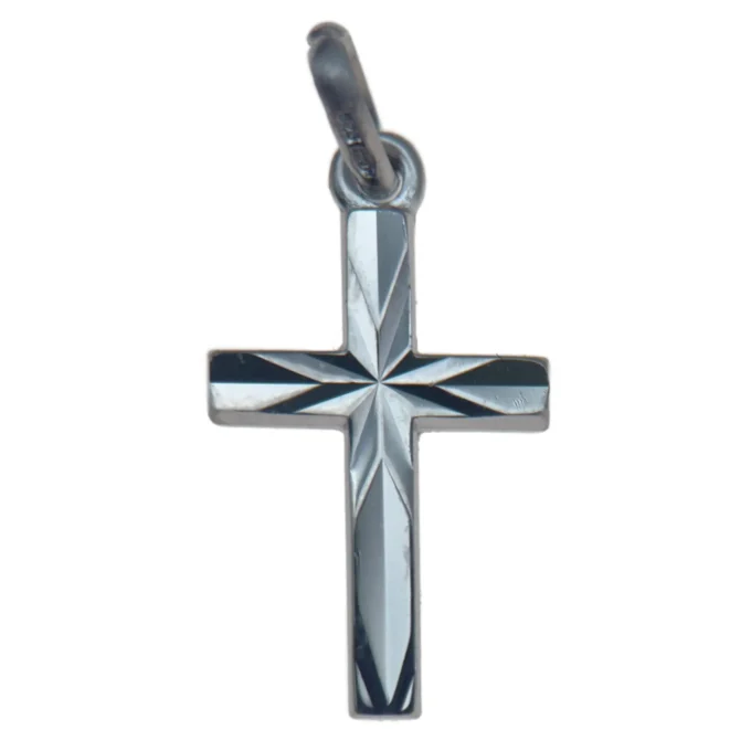 Croix relief en argent