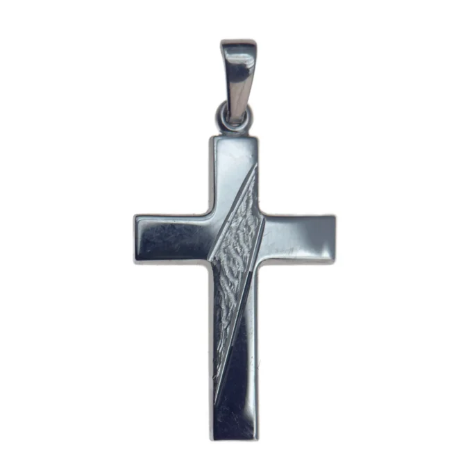 Croix en argent massif