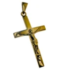 Crucifix pendentif en or