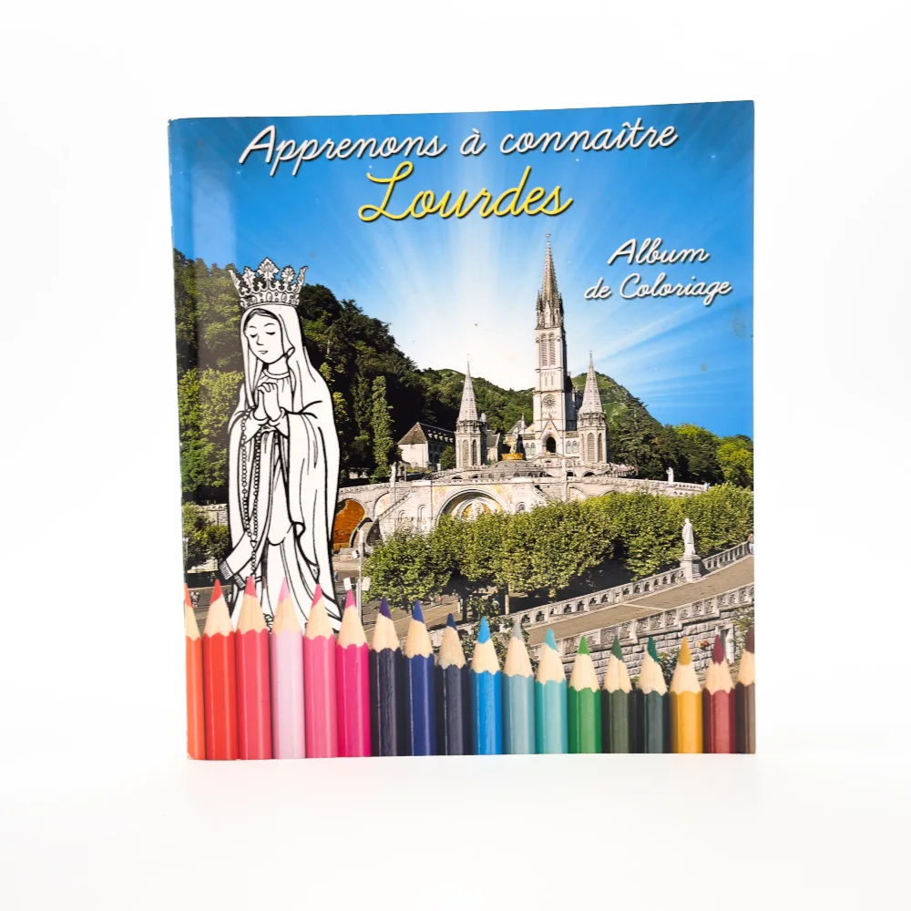 Album de coloriage Lourdes