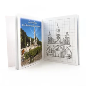 Album de coloriage Lourdes