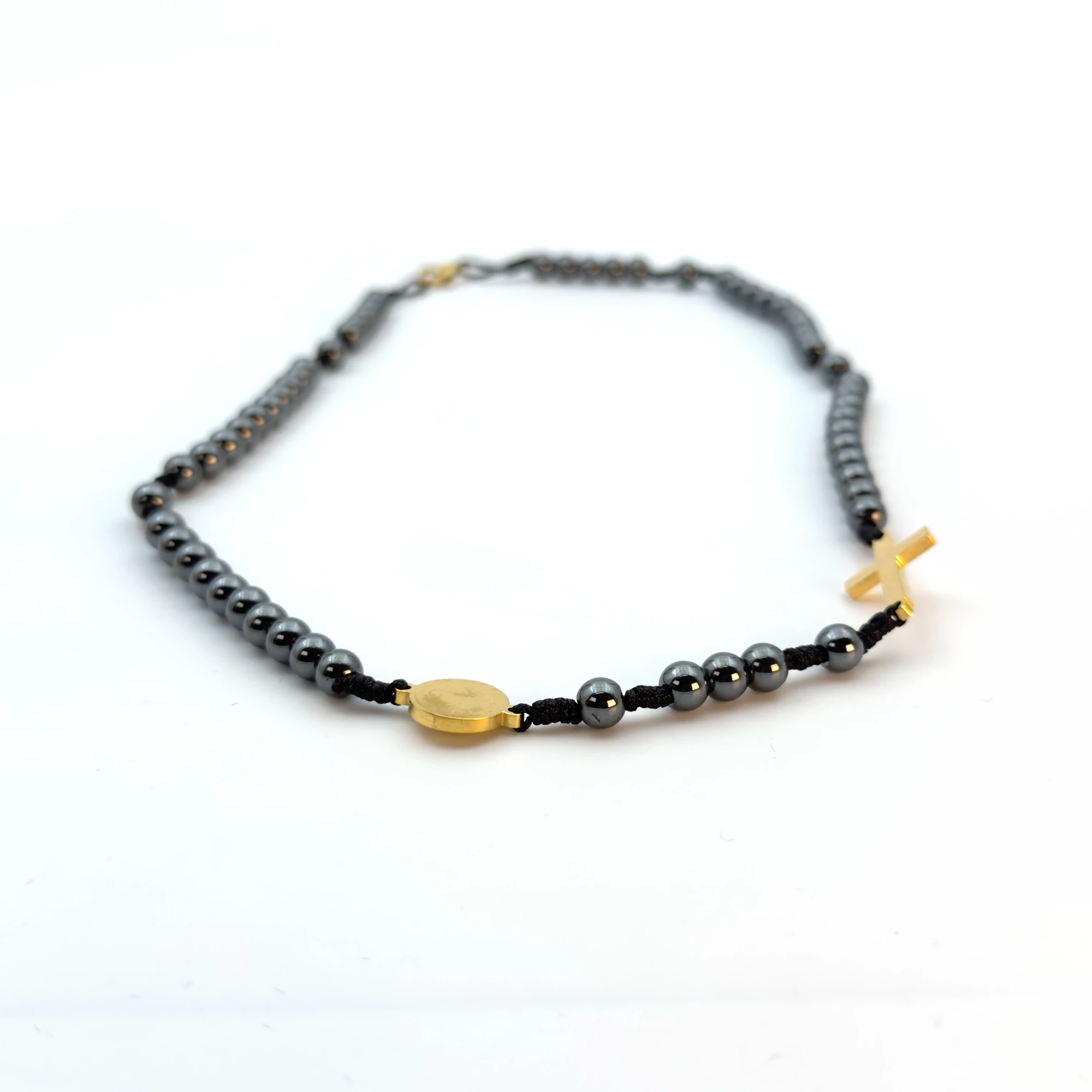 Chapelet Hématite La Miraculeuse