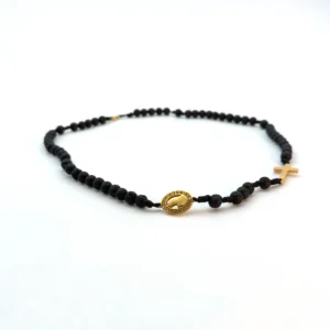 Chapelet Pierre de lave Notre Dame de Lourdes