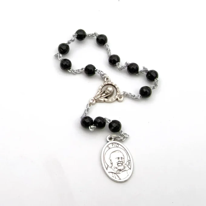 Couronne-Dizainier de Padre Pio – Chapelet de dévotion avec prières et instructions