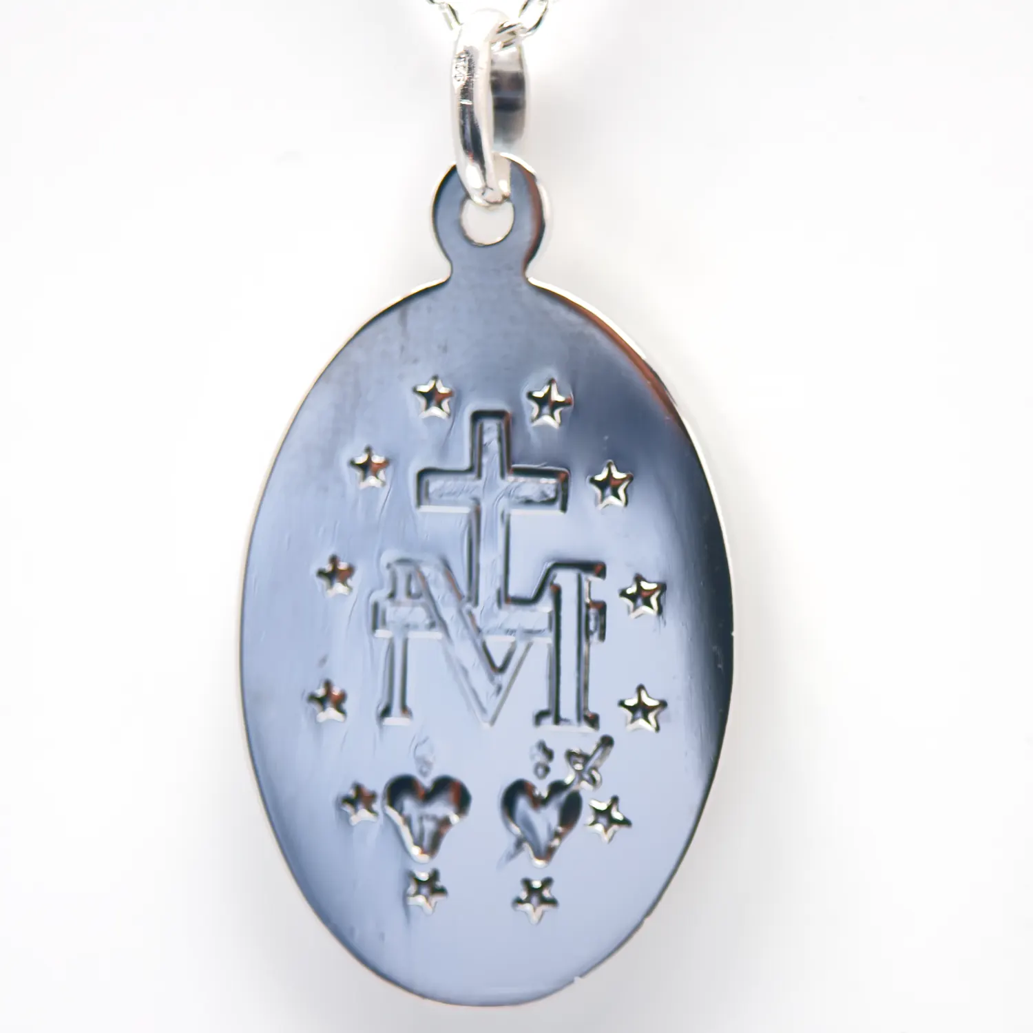 Médaille la vierge miraculeuse en argent