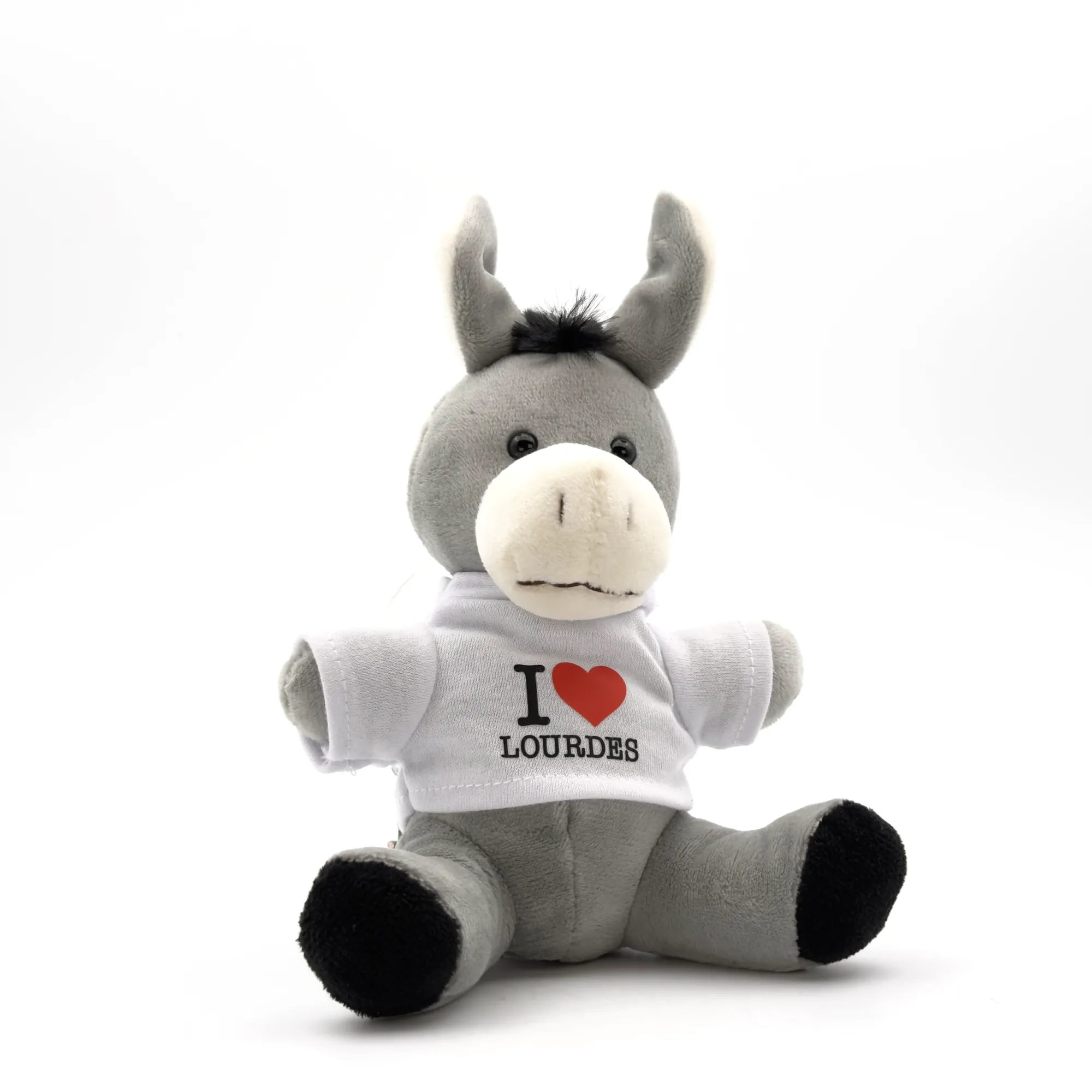 Peluche Âne I ❤️ Lourdes