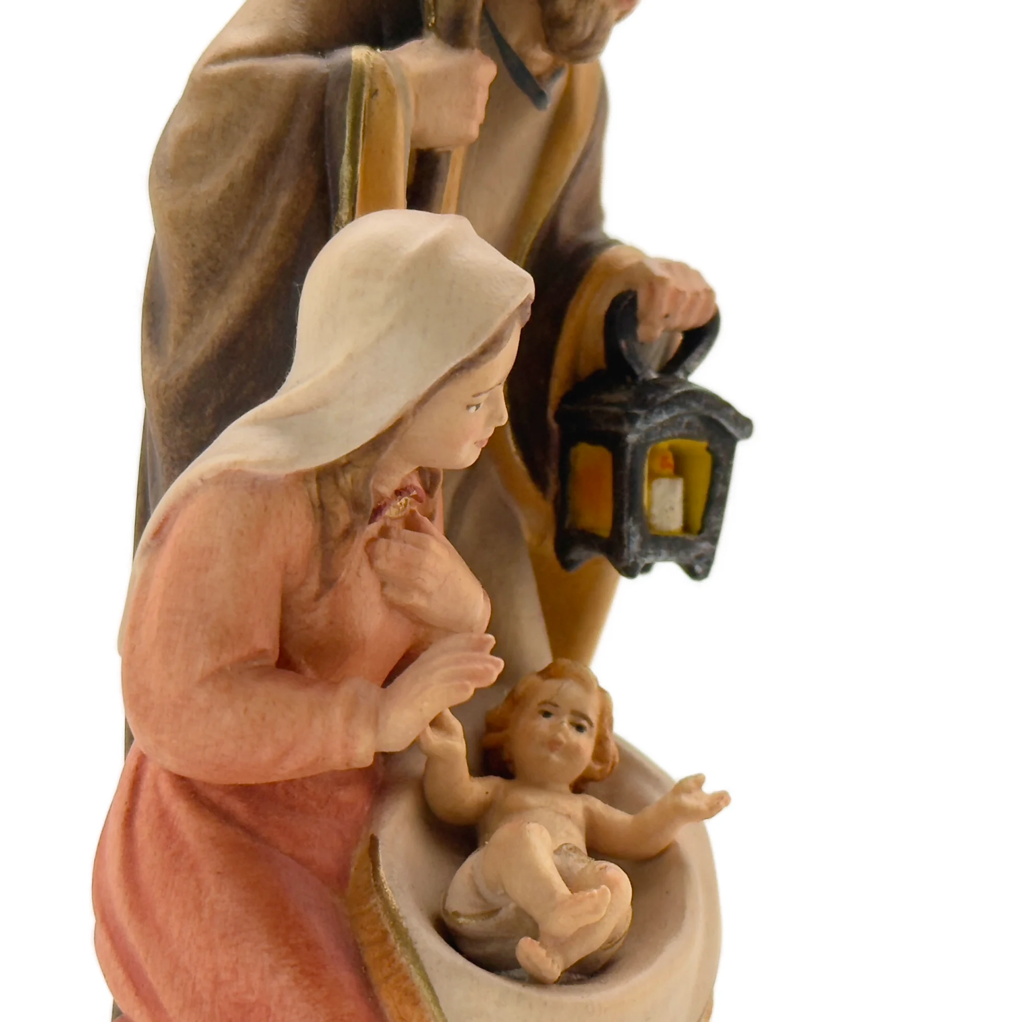 Statue Sainte Famille – Bois peint