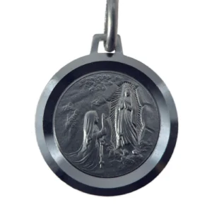 Médaille de l'apparition de Lourdes en Argent
