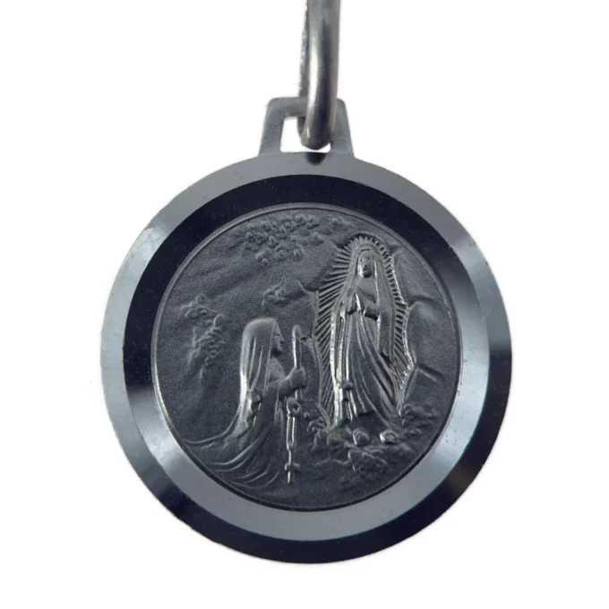Médaille de l'apparition de Lourdes en Argent