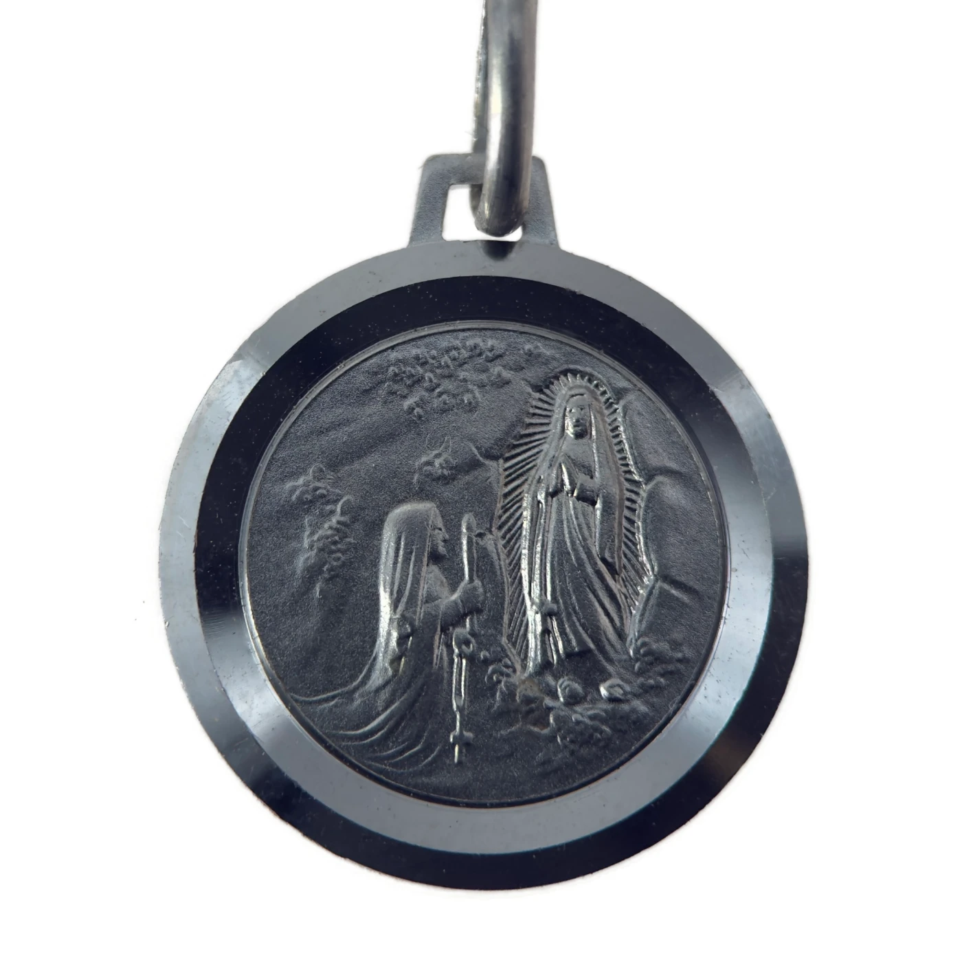 Médaille de l'apparition de Lourdes en Argent