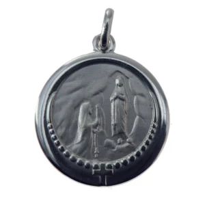 Médaille de l'apparition de Lourdes en Argent