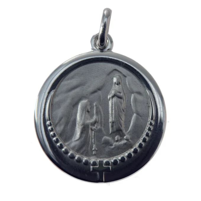 Médaille de l'apparition de Lourdes en Argent
